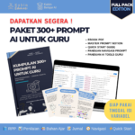 Paket 300 prompt AI untuk guru