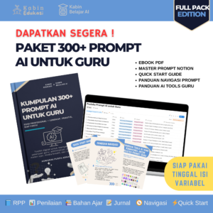 Paket 300 prompt AI untuk guru