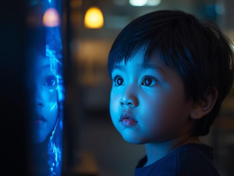 bahaya blue light bagi kesehatan mata anak